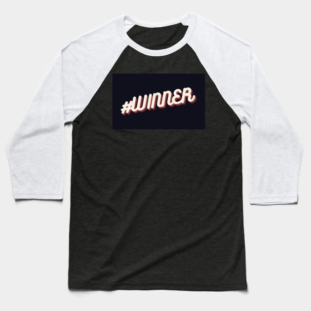 Winner Baseball T-Shirt by Nearbydragon store